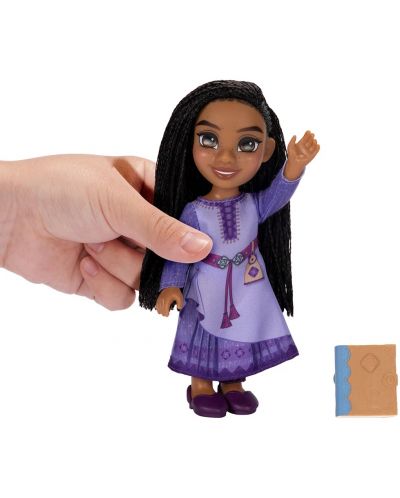 Κούκλα Jakks Pacific Disney Princess - Asha, 15 cm - 5