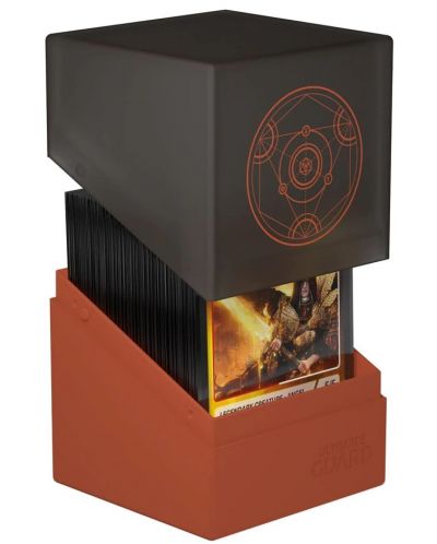 Κουτί για κάρτες Ultimate Guard Druidic Secrets Impetus Boulder Deck Case - Dark Orange (100+ τεμ.) - 2