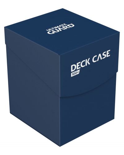 Κουτί για κάρτες Ultimate Guard Deck Case Standard Size - Blue (100 τεμ.) - 1