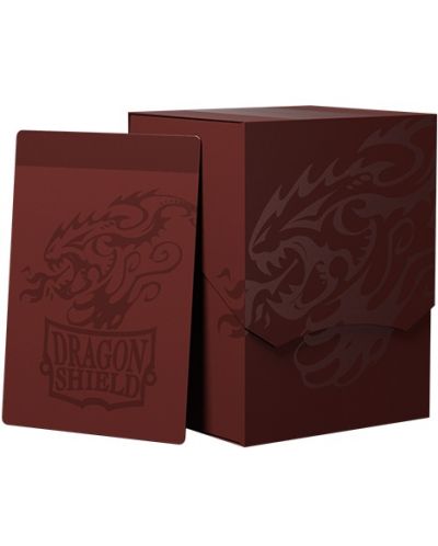 Κουτί καρτών  Dragon Shield Deck Shell - Blood Red (100 τεμ.) - 2