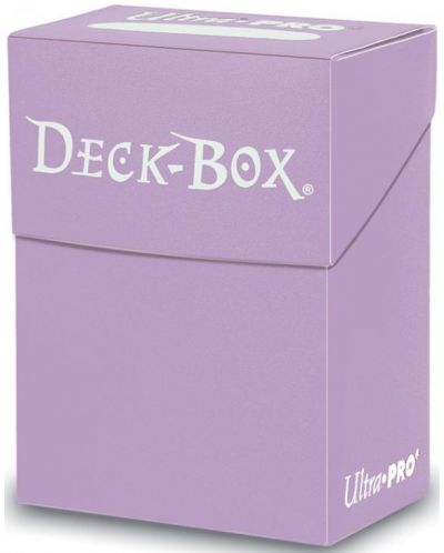 Κουτί καρτών  Ultra Pro Deck Case Standard Size - Lilac(80 τεμ.) - 1