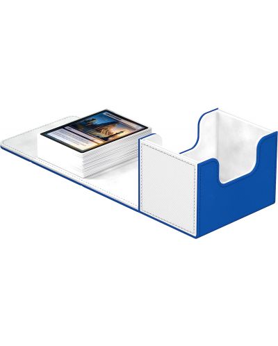 Κουτί καρτών Ultimate Guard Sidewinder 100+ XenoSkin SYNERGY - Blue/White - 2