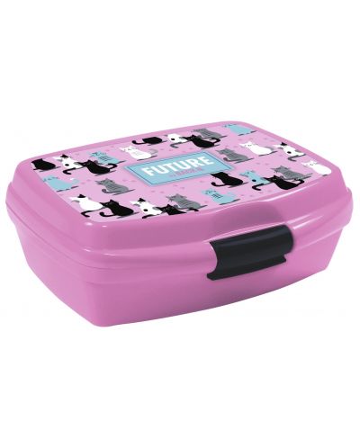 Κουτί φαγητού  Derform BackUp - Pink Cats - 1