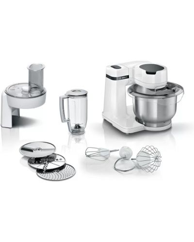 Κουζινομηχανή Bosch - MUMS2EW20, 700 W,4  λευκό , 3,8 l, λευκό - 1