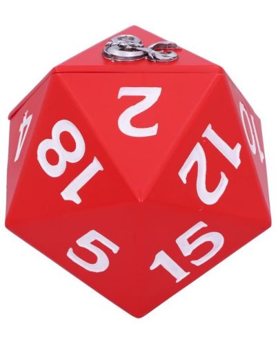 Κουτί για ζάρια Nemesis Now Games: Dungeons &Dragons - D20, 13 cm - 6