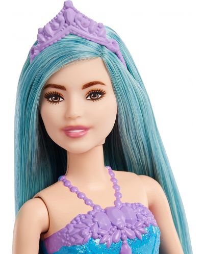 Κούκλα  Barbie Dreamtopia - Με τιρκουάζ μαλλιά - 3
