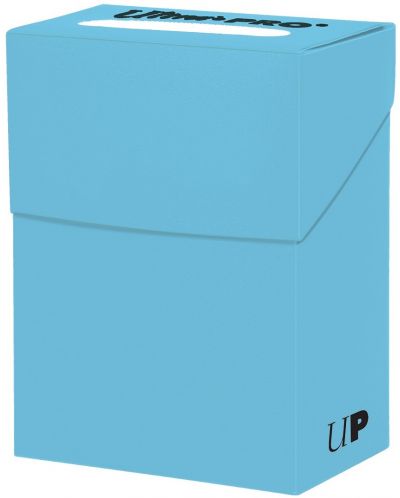 Κουτί καρτών Ultra Pro Deck Case Standard Size - Light Blue(80 τεμ.) - 1