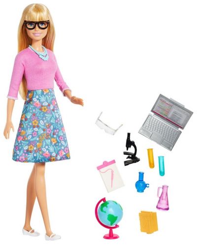 Κούκλα  Mattel Barbie You can Be -Δασκάλα - 2