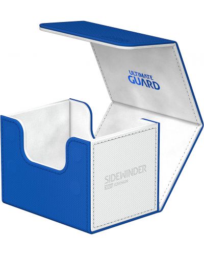 Κουτί καρτών Ultimate Guard Sidewinder 100+ XenoSkin SYNERGY - Blue/White - 4