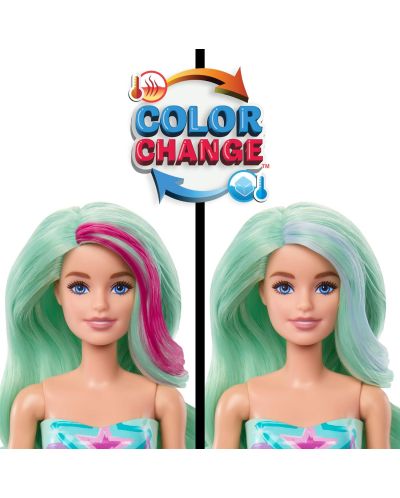 Κούκλα Barbie Color Reveal - Γοργόνα, ποικιλία - 4