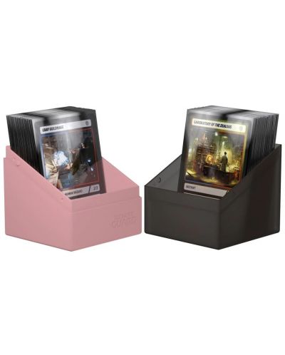 Κουτί για κάρτες Ultimate Guard Druidic Secrets Fatum Boulder Deck Case -  Ash pink (100+ τεμ.) - 3