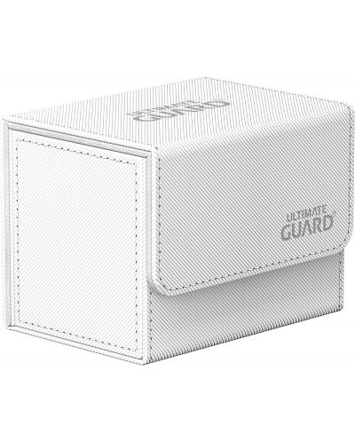 Κουτί καρτών Ultimate Guard Sidewinder XenoSkin Monocolor - Λευκό (80+ τεμ.) - 1