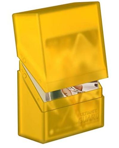 Κουτί για κάρτες Ultimate Guard Boulder Deck Case Standard Size - Amber (40 τεμ.) - 2