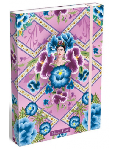 Κουτί με λάστιχο Lizzy Card - Frida Cahlo Purpura - 1