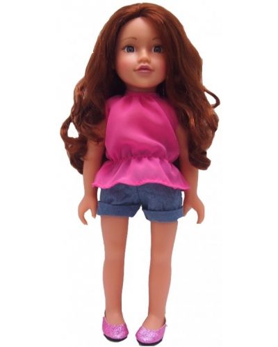 Κούκλα  Micki Pippi -  Bella, με μακριά μαλλιά για χτενίσματα, 46 cm - 1