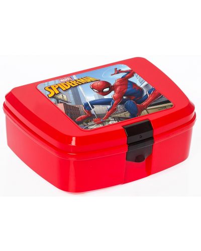 Κουτί τροφίμων Disney - Spiderman, πλαστικό - 1