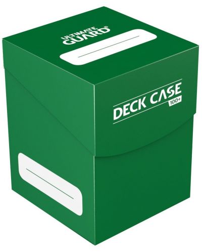 Κουτί για κάρτες Ultimate Guard Deck Case Standard Size - Πράσινο, 100 τεμάχια - 1