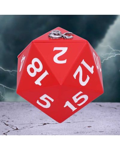 Κουτί για ζάρια Nemesis Now Games: Dungeons &Dragons - D20, 13 cm - 7