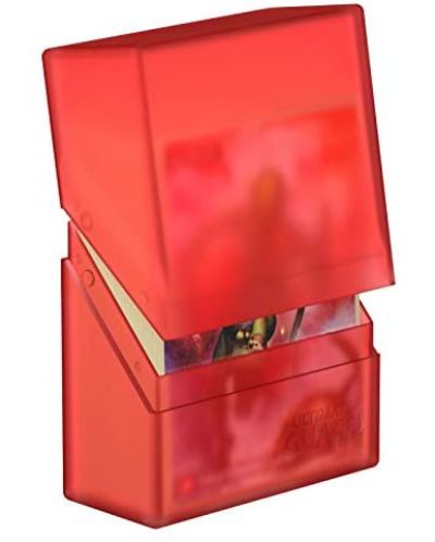 Κουτί για κάρτες  Ultimate Guard Boulder Deck Case Standard Size - Ruby (40 τεμ.) - 2