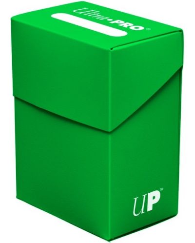 Κουτί καρτών Ultra Pro Deck Case Standard Size - Lime Green(80 τεμ.) - 1