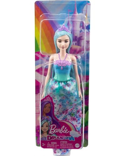 Κούκλα  Barbie Dreamtopia - Με τιρκουάζ μαλλιά - 5