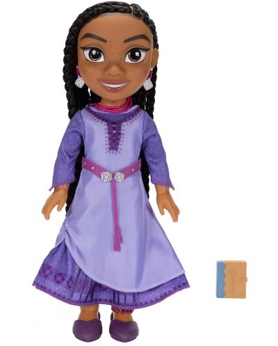 Κούκλα Jakks Pacific Disney Princess - Asha, 38 cm - 4