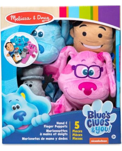 Κούκλες για κουκλοθέατρο Melissa & Doug - Blue's Clues & You - 1