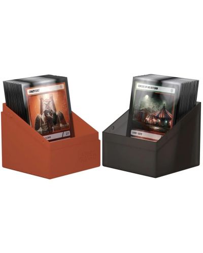 Κουτί για κάρτες Ultimate Guard Druidic Secrets Impetus Boulder Deck Case - Dark Orange (100+ τεμ.) - 3