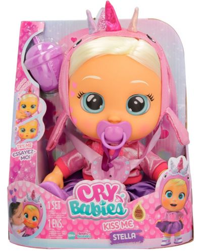 Κούκλα με δάκρυα για φιλιά  IMC Toys Cry Babies - Kiss me Stella - 8