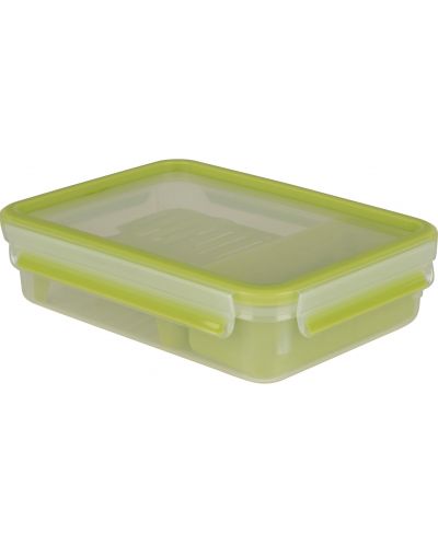 Κουτί φαγητού Tefal - Clip & Go, K3100312, 1.2 L, πράσινο - 1