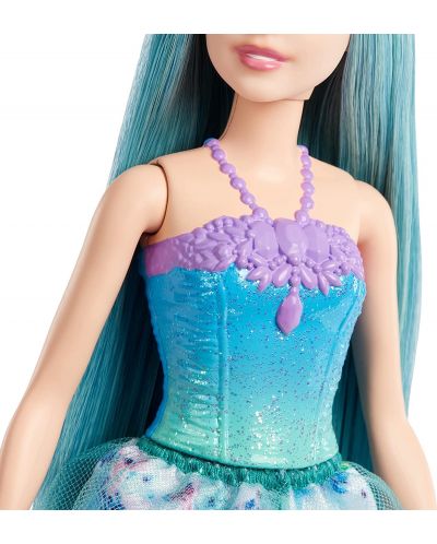 Κούκλα  Barbie Dreamtopia - Με τιρκουάζ μαλλιά - 4