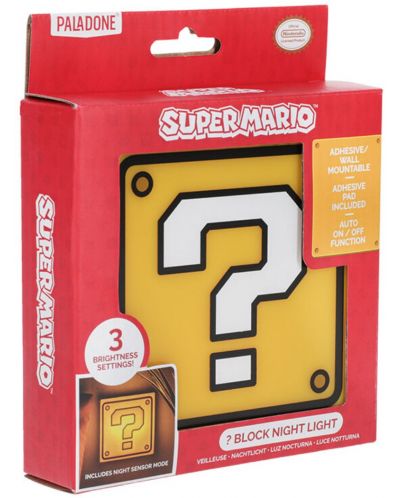 Φωτιστικό  Paladone Games: Super Mario Bros. - Question - 5