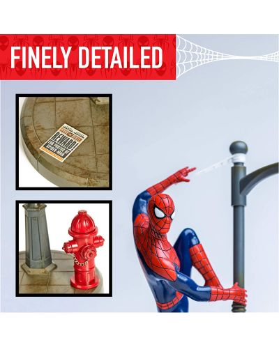 Λάμπα Paladone Marvel: Spider-Man - Spidey on Lamp, 33 cm - 4