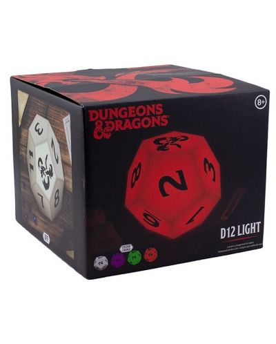 Λάμπα Paladone Games: Dungeons & Dragons - D12	 - 2