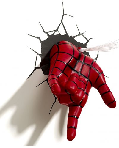 Λάμπα 3DLightFX Marvel: Spider-man - Hand - 2