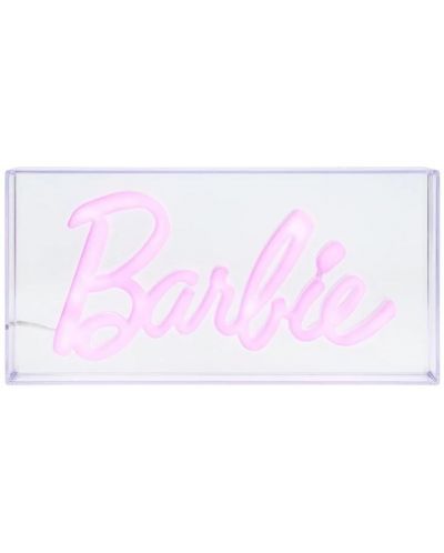 Φωτιστικό Paladone Retro Toys: Barbie - Logo - 1