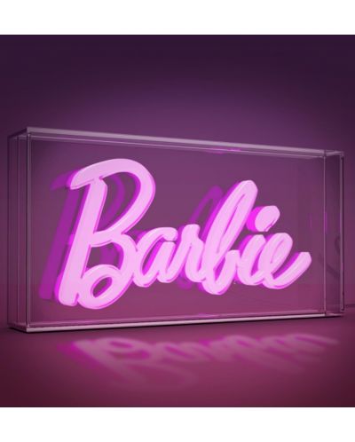 Φωτιστικό Paladone Retro Toys: Barbie - Logo - 5