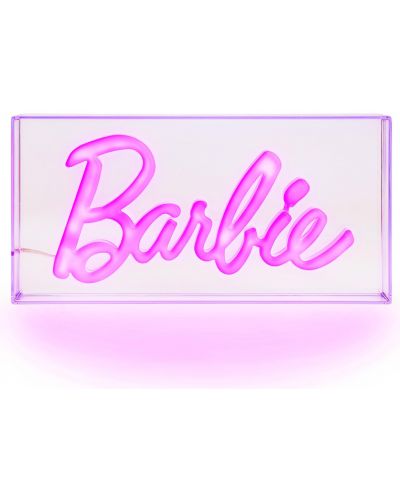 Φωτιστικό Paladone Retro Toys: Barbie - Logo - 2