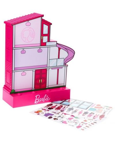 Φωτιστικό Paladone Retro Toys: Barbie - Dreamhouse (with Stickers) - 2