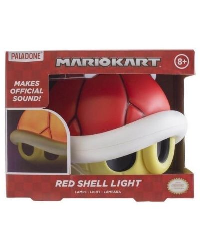 Λάμπα Paladone Games: Super Mario - Red Shell - 2