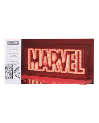 Φωτιστικό  Paladone Marvel: Marvel - Logo - 2