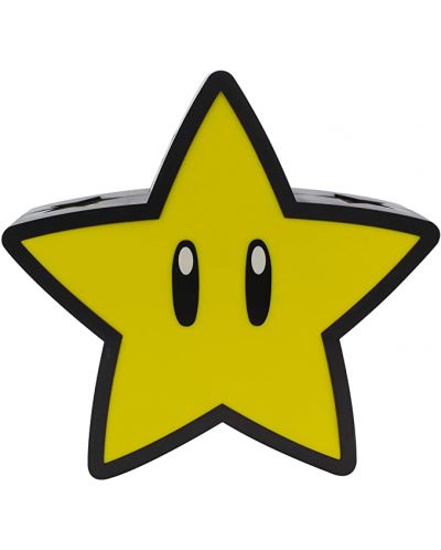 Λάμπα Paladone Games: Super Mario - Super Star (προβολέας) - 1