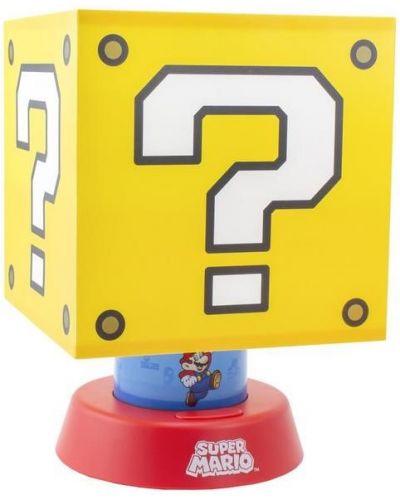 Φωτιστικό Paladone Games: Super Mario Bros. - Question Block - 1