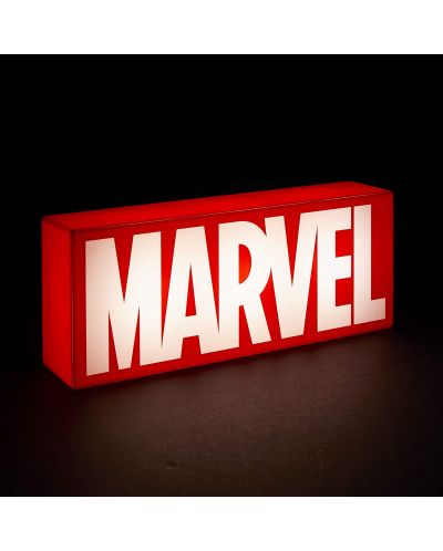 Λάμπα Paladone Marvel: Marvel Comics - Logo - 2