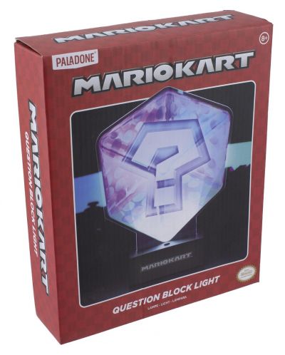 Φωτιστικό Paladone Games: Mario Kart - Question Block - 4