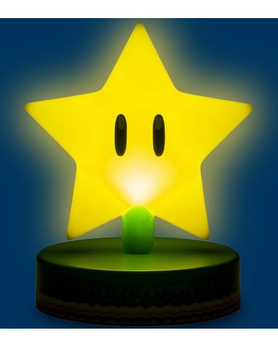 Λάμπα Paladone Games: Super Mario - Super Star - 3