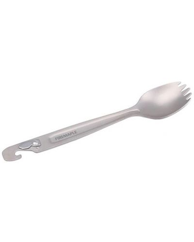 Κουτάλι Fire Maple - Woodpecker Titanium Spork, γκρι - 1