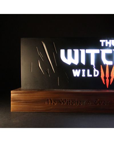 Φωτιστικό  Neamedia Icons Games: The Witcher - Wild Hunt Logo, 22 cm - 7