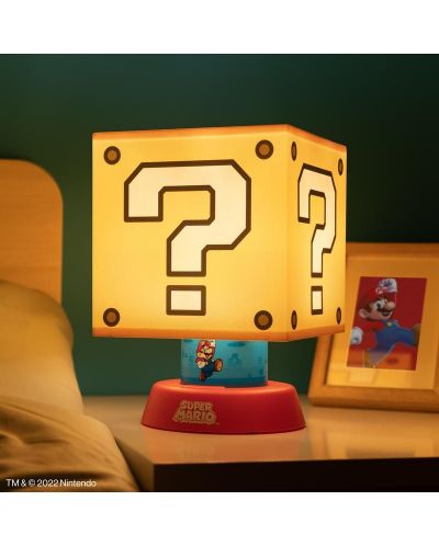 Φωτιστικό Paladone Games: Super Mario Bros. - Question Block - 3