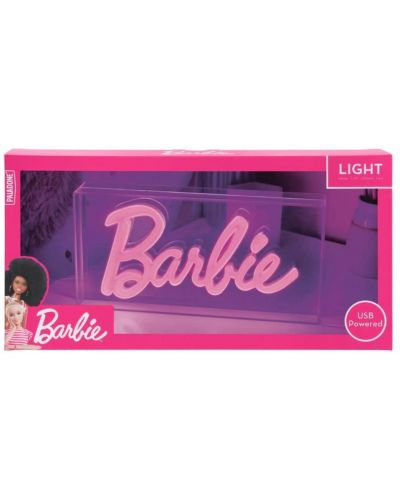 Φωτιστικό Paladone Retro Toys: Barbie - Logo - 3